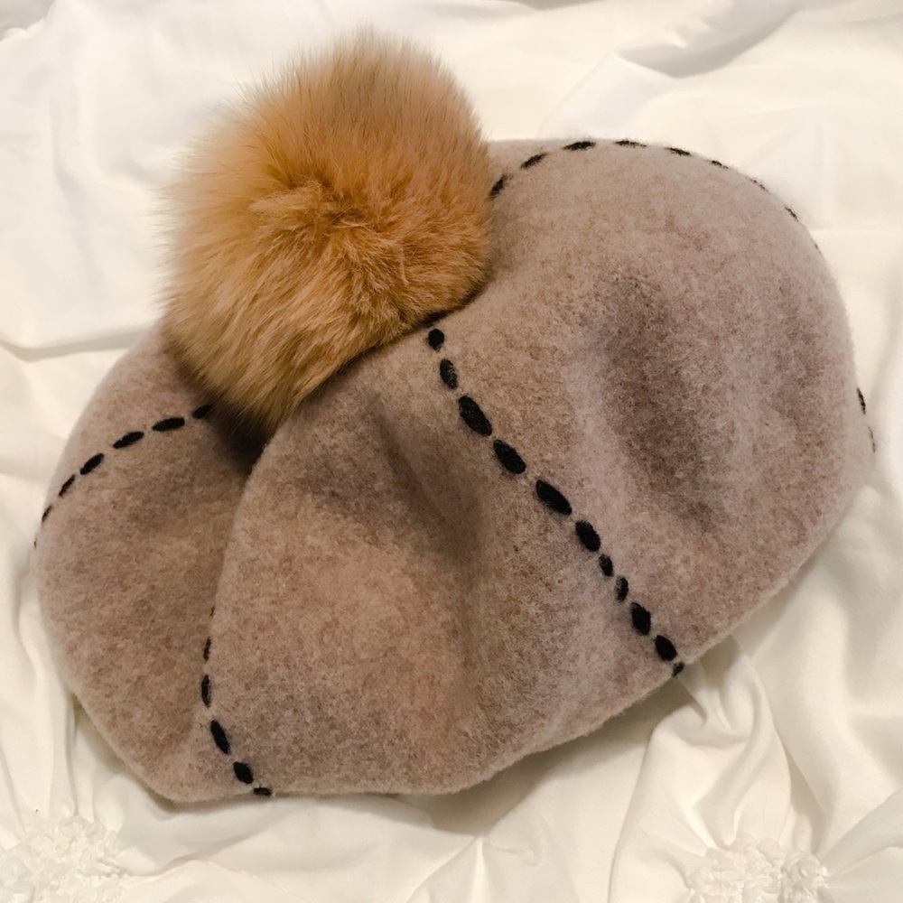 Winter Hat with Pom Pom